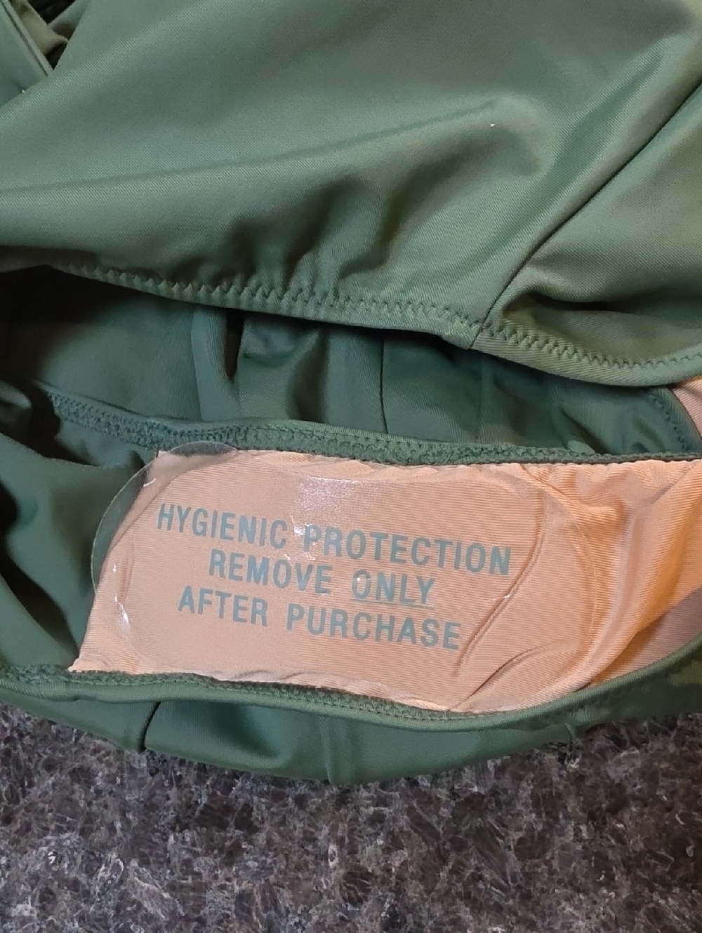 Summersalt Sidestroke One-Piece Swimsuit Small Olive Green Swimwear - Picture 7 of 7